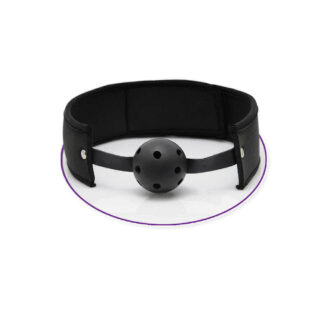 Дышащий Кляп-Шарик “Deluxe Breathable Ball Gag” на Неопреновых Ремешках
