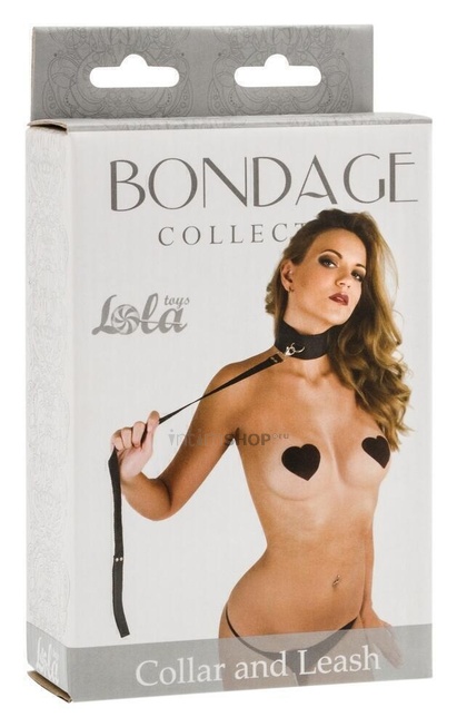 Ошейник Lola Toys Bondage Collection Collar and Leash, One Size