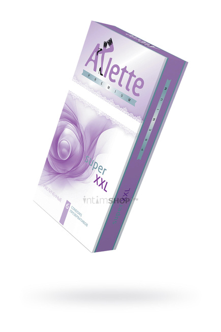 Презервативы Arlette Premium Super XXL Увеличенные, 6 шт от IntimShop