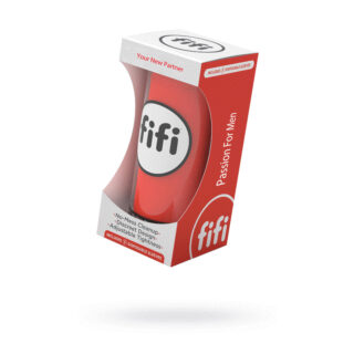 Текстильный мастурбатор Fifi Male, красный