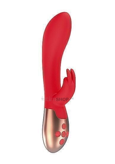 Вибратор Heating Rabbit Vibrator  Opulent Red Shotsmedia от IntimShop
