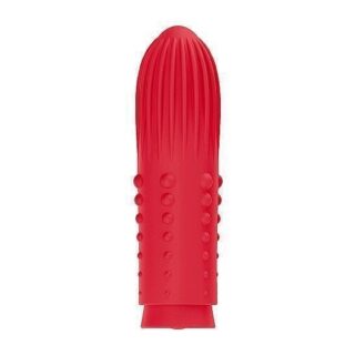 Вибропулька Turbo Rechargeable Bullet Lush Red Shotsmedia