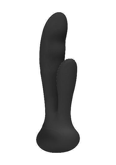 Вибратор G-Spot and Clitoral Vibrator Flair Black Shotsmedia