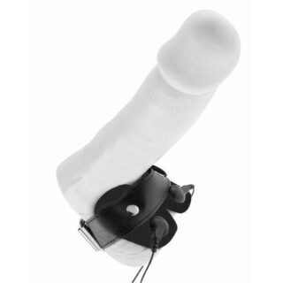 Утяжка на мошонку SACK STRAP с электростимуляцией PipeDream черная