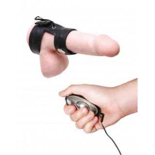 Электростимулятор: Сбруя на Пенис с Подхватом Мошонки Fetish Fantasy Cock Cage черный