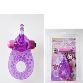 Эрекционное Кольцо Sextoy - Elephant, с вибрацией и стимуляцией клитора, розовое