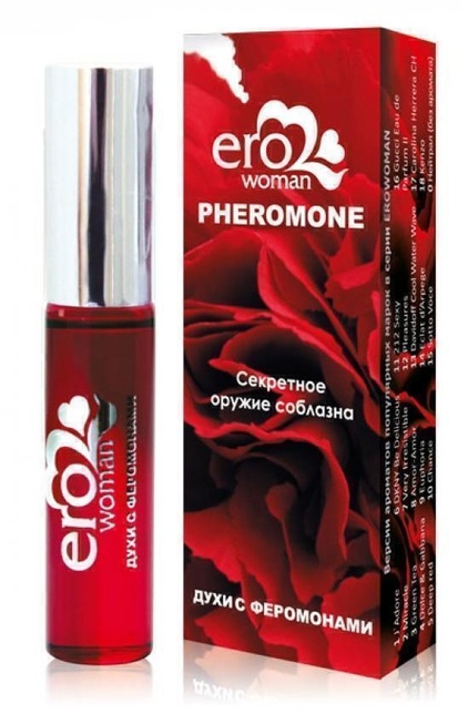 Erowoman №3 Женские духи с феромонами флакон ролл-он 10мл