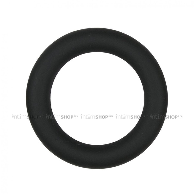 Эрекционное кольцо Easytoys Silicone Cock Ring Black medium EDC Collections