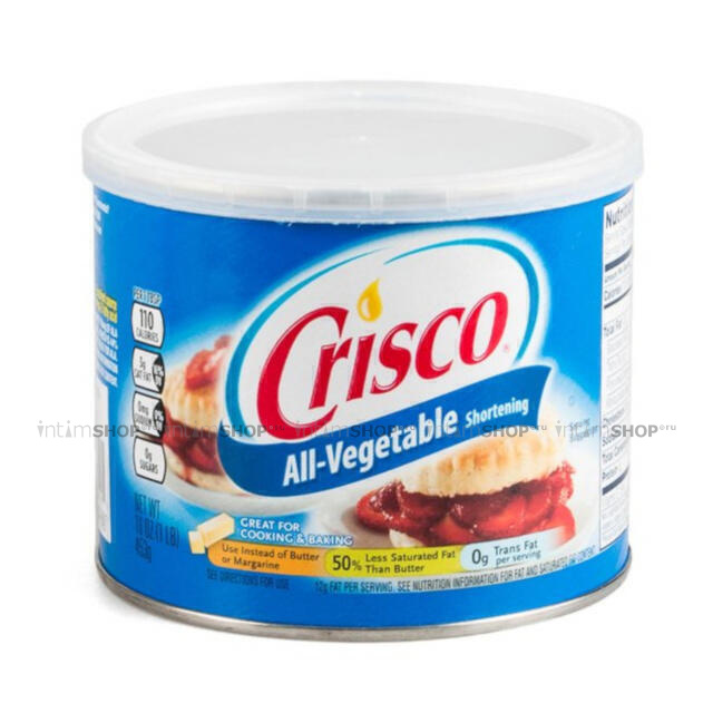 Лубрикант для фистинга Crisco All-Vegetable Shortening, 453 гр