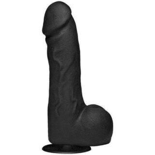 Фаллоимитатор со съёмной присоской Doc Johnson KINK - The Perfect Cock With Vac-U-Lock™ Suction Cup - 7.5”, черный