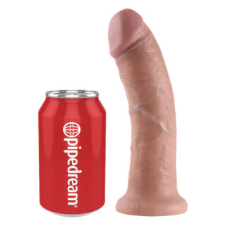 Фаллоимитатор реалистик PipeDream King Cock 8" Cock на присоске, телесный
