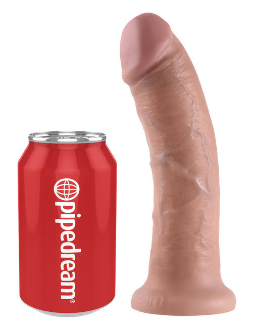Фаллоимитатор реалистик PipeDream King Cock 8" Cock на присоске, телесный