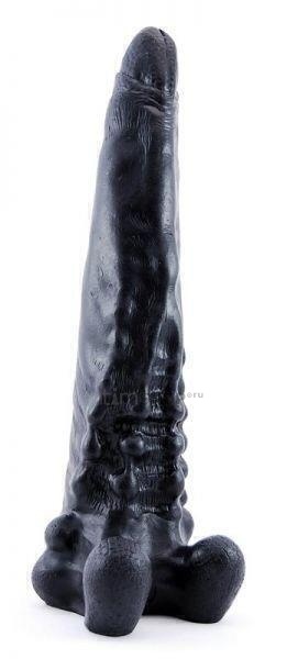 Фаллоимитатор EraSexa Аватар, 31 см, черный
