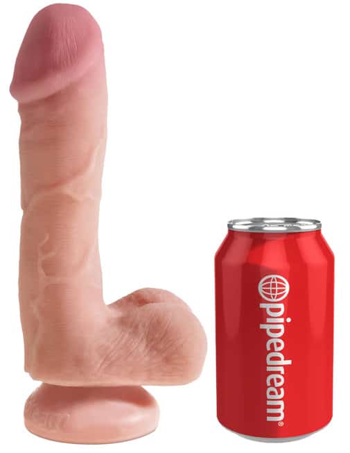 Фаллоимитатор PipeDream King Cock Dual Density, телесный