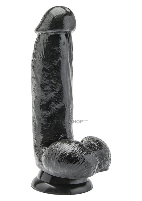 

Фаллоимитатор на присоске ToyJoy Get Real 6" Inch Dildo, черный