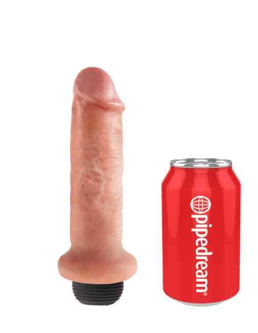 Фаллоимитатор с функцией эякуляции PipeDream King Cock 6" Squirting Cock Tan телесный