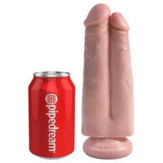 Фаллоимитатор PipeDream King Cock 7" двойной на присоске
