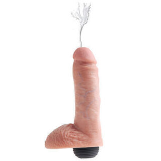 Фаллоимитатор PipeDream King Cock Squirting KING Cock with Balls с эффектом семяизвержения телесный