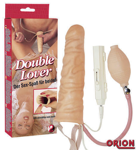 Фаллоимитатор полый с вибрацией Orion Double Lover