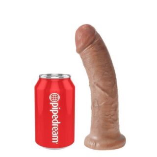 Фаллоимитатор реалистик PipeDream King Cock  8" Cock на присоске, телесный