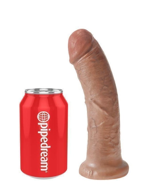 Фаллоимитатор реалистик PipeDream King Cock  8" Cock на присоске, телесный