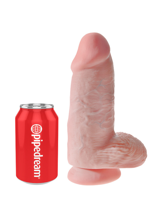 Фаллоимитатор реалистик PipeDream King Cock Chubby, телесный