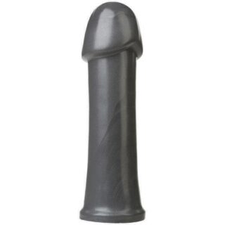 Фаллоимитатро гладкий Doc Johnson American Bombshell B-10 Torpedo Gun Metal, серый
