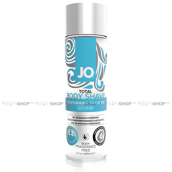 Гель для бритья и интимной гигиены System JO Total без запаха, 240 мл от IntimShop