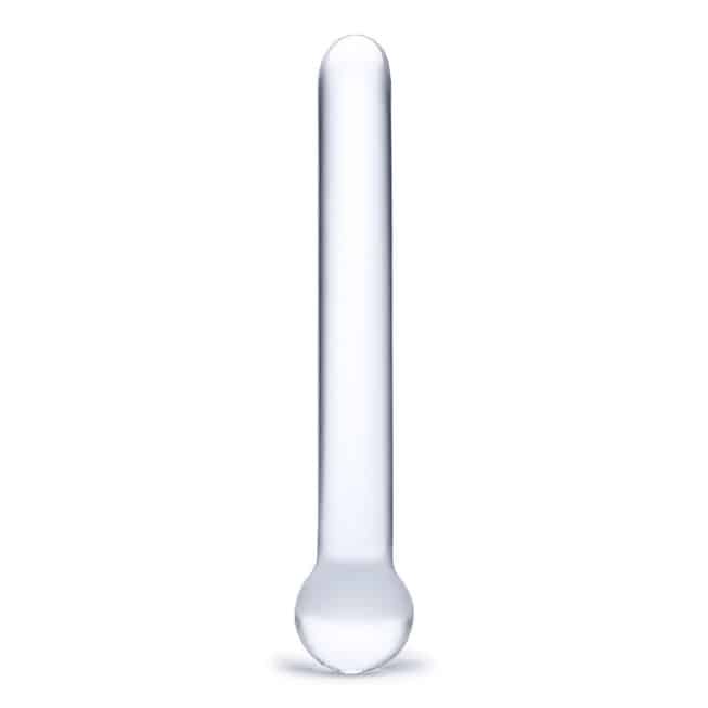 Стеклянный жезл с шаром Glas, безцветный, 16,5 см