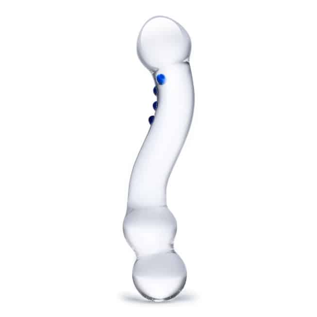 Изогнутый стимулятор точки G Curved G-Spot Glas, бесцветный, 15,2 см