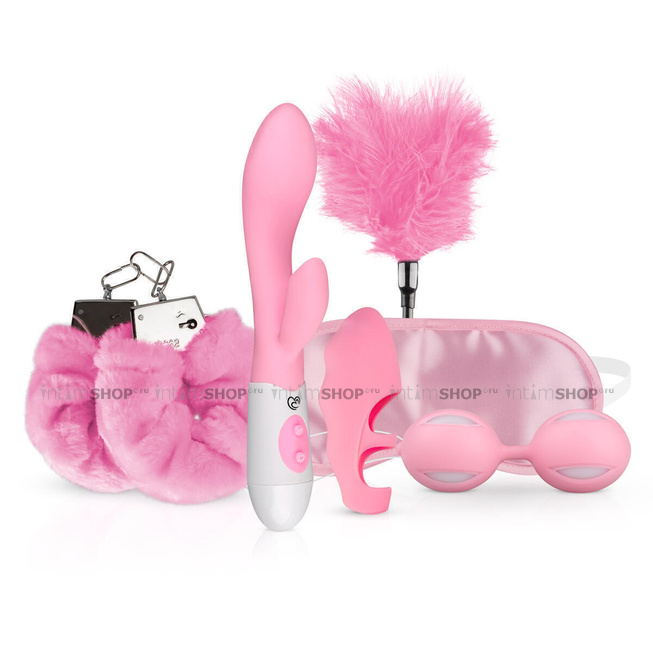 Набор секс-игрушек LoveBoxxx I Love Pink Gift Box, розовый