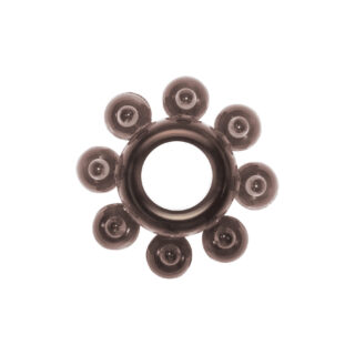 Эрекционное кольцо Rings Bubbles, чёрное