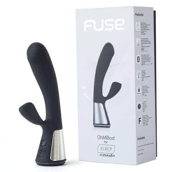 Интерактивный вибратор с клиторальной стимуляцией KIIROO OhMiBod Fuse
