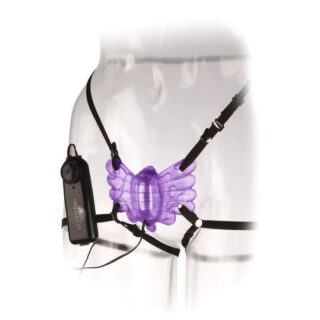 Клиторальный стимулятор-бабочка PipeDream Classix Butterfly Strap-On