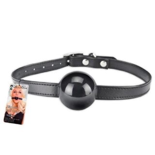 Кляп Lux Fetish с Шаром из Силикона с Регулирующимся Ремнем