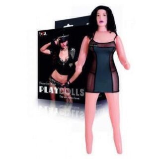 Кукла надувная с реалистичной головой ToyFa Dolls X Play Dolls костюм полицейской