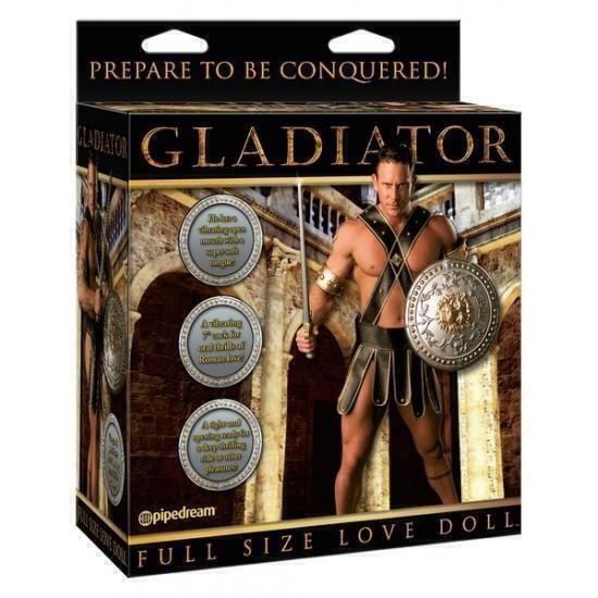 Кукла с вибрацией PipeDream Gladiator