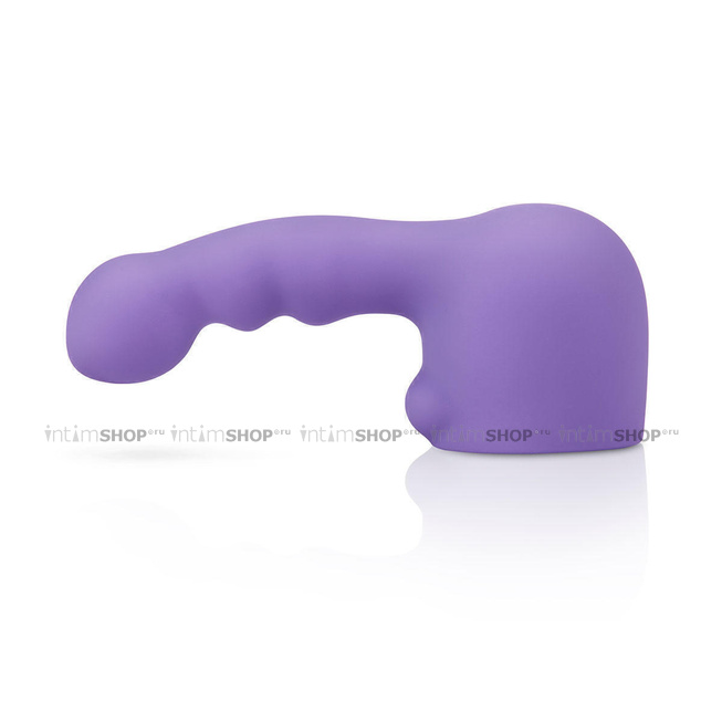 Утяжеленная насадка для массажера Le Wand RIPPLE VIOLET, фиолетовый