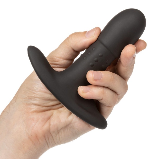 Римминг стимулятор ануса Eclipse™ Beaded Probe с функцией памяти, чёрный