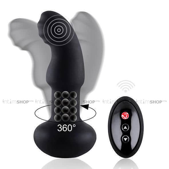 Массажер простаты Nomi Tang Pluggy RC, чёрный