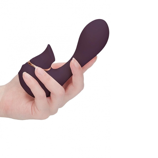 Массажер с двойной стимуляцией Irresistible Mythical Purple, фиолетовый