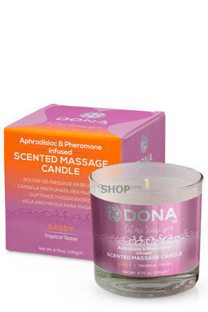 

Массажная свеча DONA Scented Massage Candle Sassy Aroma: Tropical Tease 135 г