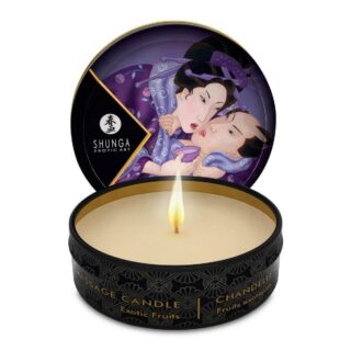 Свеча с массажным маслом Shunga Экзотические фрукты, 30 мл