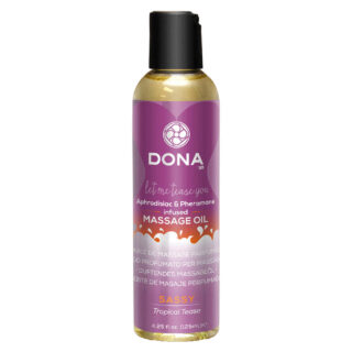 Массажное масло Dona Scented Sassy Aroma Tropical Tease 125 мл флакон