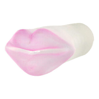 Мастурбатор-ротик Doc Johnson Blush ULTRASKYN™ Hot Lips Stroker, бесцветный с розовыми губами
