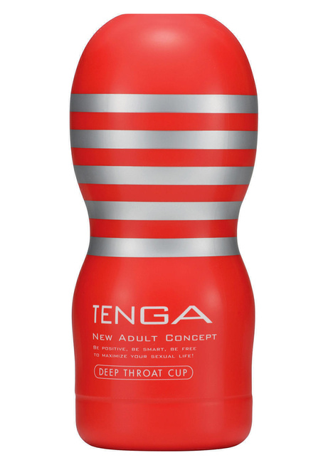 Мастурбатор Tenga Deep Throat Cup красный.