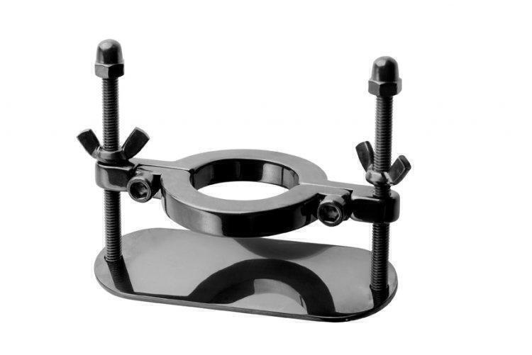 Металлический зажим на мошонку Tom of Finland Stainless Steel Ball Crusher, серый