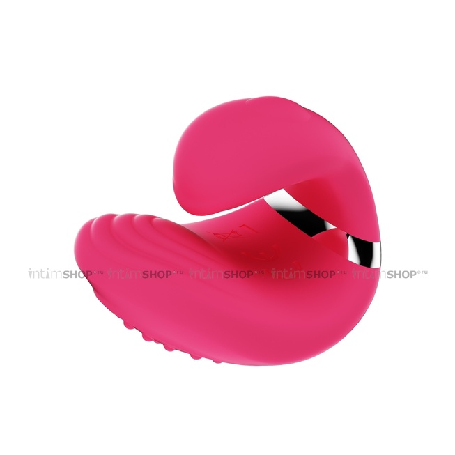 Мини-вибратор на палец Luxeluv Santiago Play, розовый от IntimShop