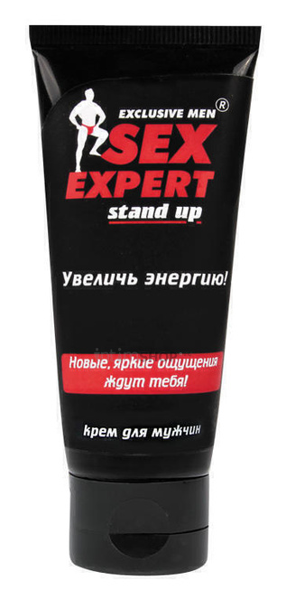 

Эрекционный крем "STAND UP" серии "Sex Expert" - 40 г