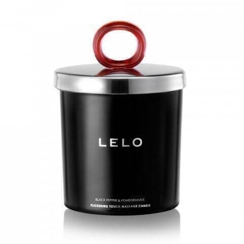 Мерцающая массажная свеча Lelo Black Pepper & Pomegranate (Черный перец и гранат) 150 гр